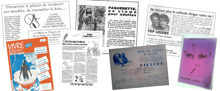 Exemples de créations de Daniel Van Onacker